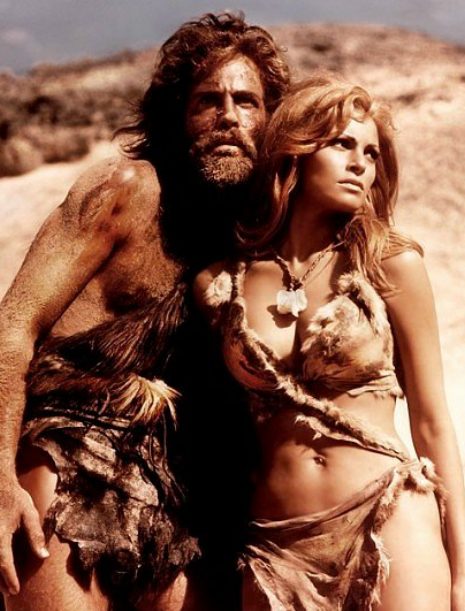 Cavemen, One Million Years BC, human evolution, Raquel Welch