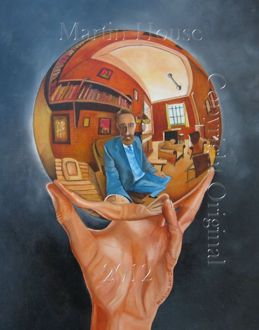 Crystal Ball, original painting by Martin House