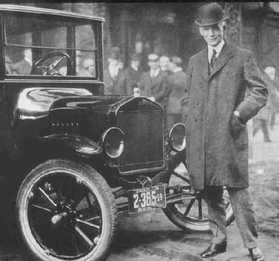  Model T in 1908, Henry Ford 