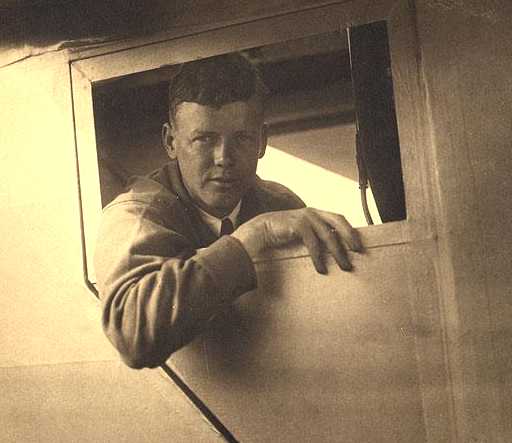 Charles Lindbergh - Refreshment for aviators, Spirit of St Louis
