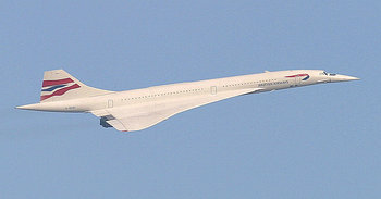 British Airways Concorde (G-BOAC).