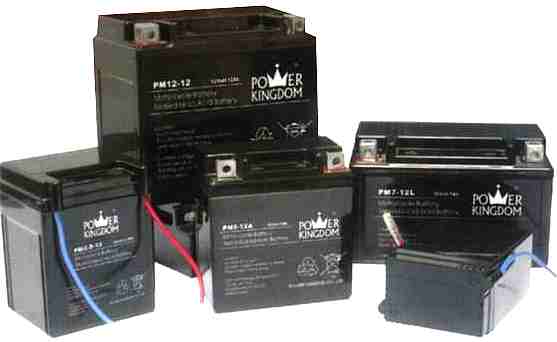 Power Kingdom sealed lead acid batteries