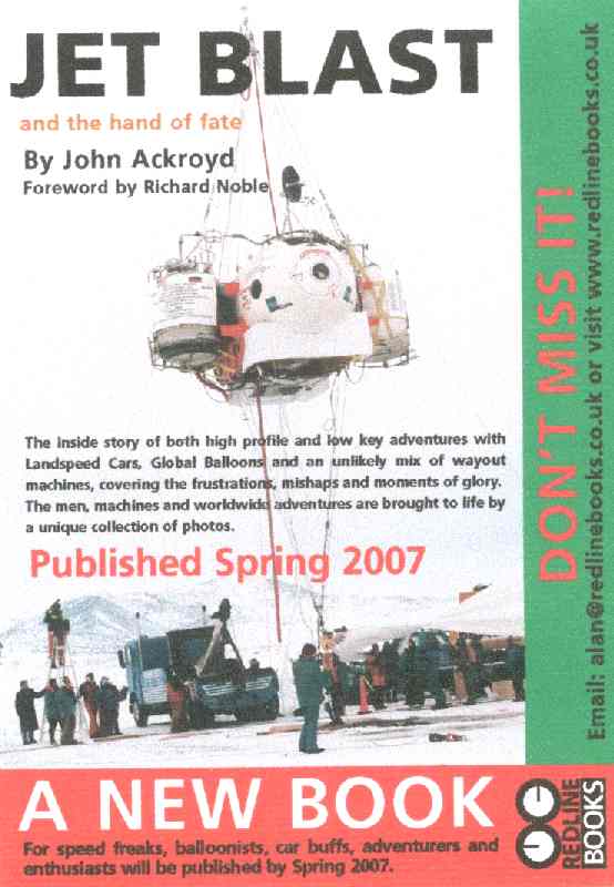 Jet Blast and the Hand of Fate by John Ackroyd