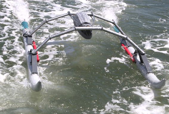 Proteus test model by Ugo Conti, advanced marine research
