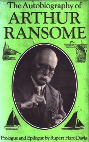 Book cover, Aurthur Ransomes's autobiography