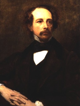 Charles Dickens oil painting by Ary Scheffer 1855