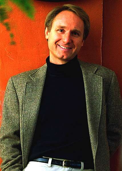 Dan Brown's book cover photograph