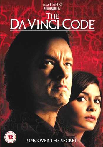 Tom Hanks, The Da Vinci Code DVD cover