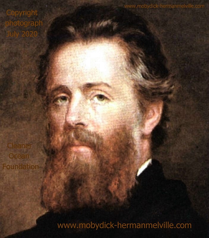 Copyright picture of Herman Melville July 2020 - All rights reserved