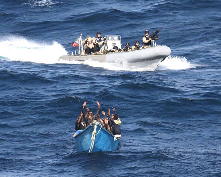 Somali pirates surrender to HMS Surefire