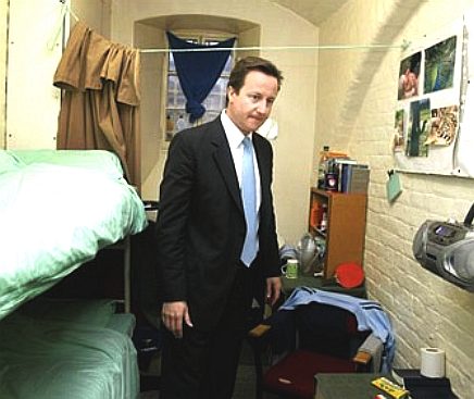 The Governor, checks out his mates accommodation