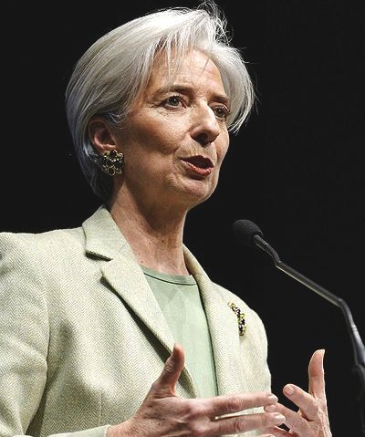 Christine Lagarde UMP elections 2011