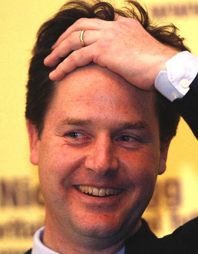 Nick Clegg: phew that was close