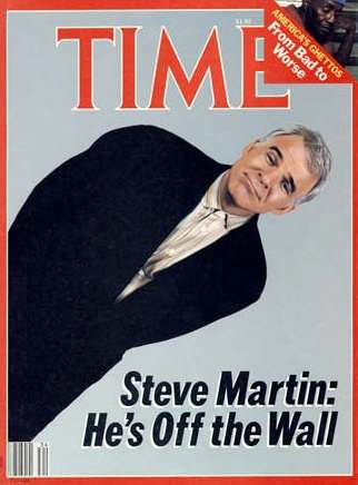 Steve Martin cover of Time Magazine