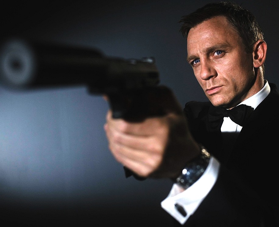 Skyfall movie starring Daniel Craig as James Bon 007 licensed to kill