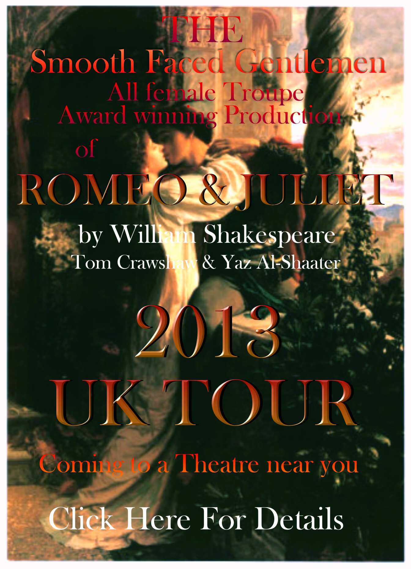 Romeo and Juliet advertising poster example