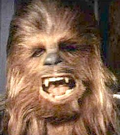 star wars chewbacca outline