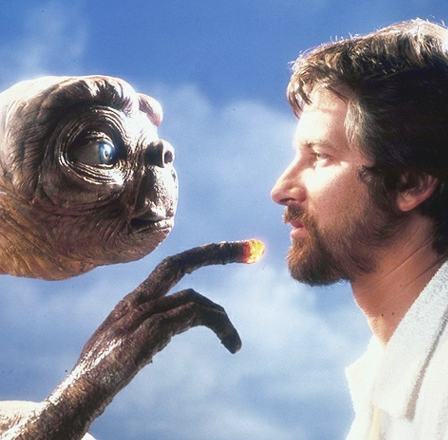 Steven Spielberg and ET