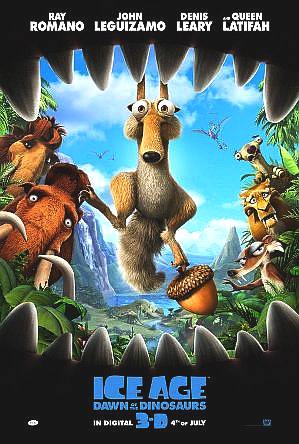 Dawn of the Dinosaurs, Ice Age 3 film poster