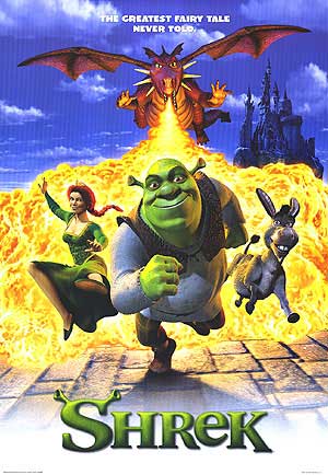 Shrek movie poster