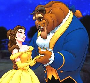 Belle and the Beast fall in love