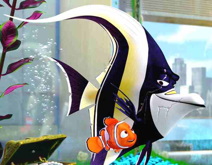 cartoon fish tank