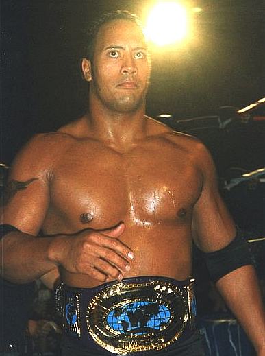 The Rock Intercontinental Champion, Dwayne Johnson