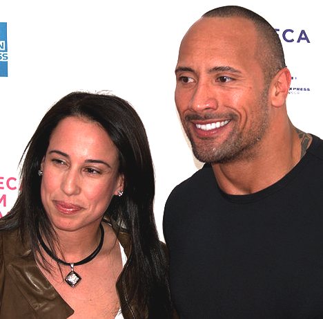 Dany Garcia and Dwayne Johnson at the 2009 Tribeca Film Festival