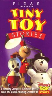 Tiny Toy Stories, a 1996 VHS collection of Pixar short films.