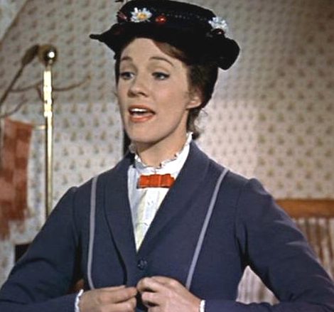 Mary Poppins on Julie Andrews As Nanny Mary Poppins