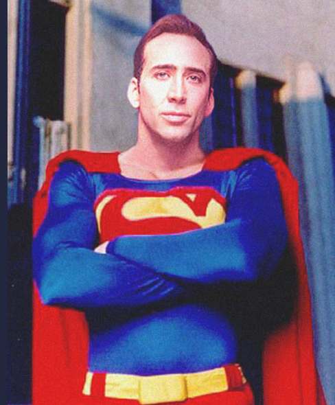 Nicholas Cage as Superman