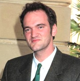 Quentin Tarantino suited