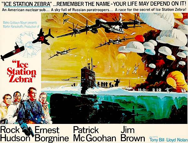 Ice Station Zebra, MGM submarine movie 1969