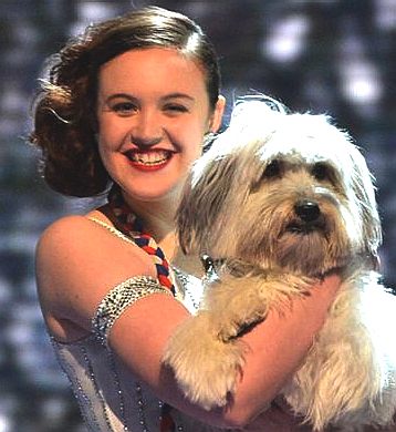 Ashley and Pudsey, lifelong friends