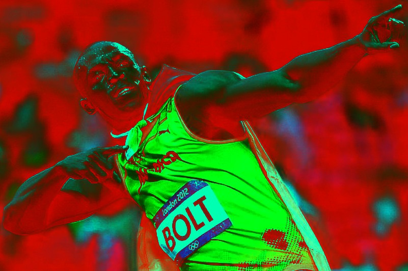 Usain Bolt, Olympic gold medalist, London games 2012