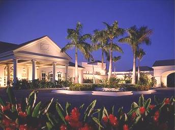 Jamaica Ritz Carlton Hotel at night