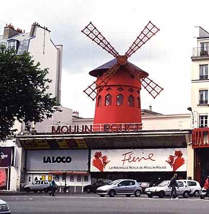 The Moulin Rouge, Paris, France