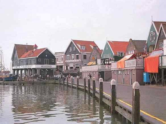 Holland, Volendam harbour