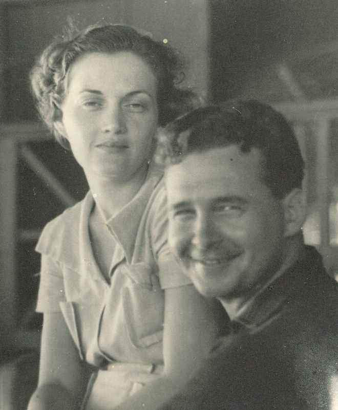 Odell Kruschandl and boyfriend Shimla 1940