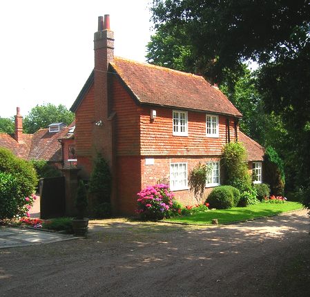 The converted stable buildings in Lime Park, the Rectory, Herstmonceux, Sussex