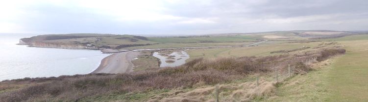The Cuckmere Valley, near  Seaford Head, Sussex, England