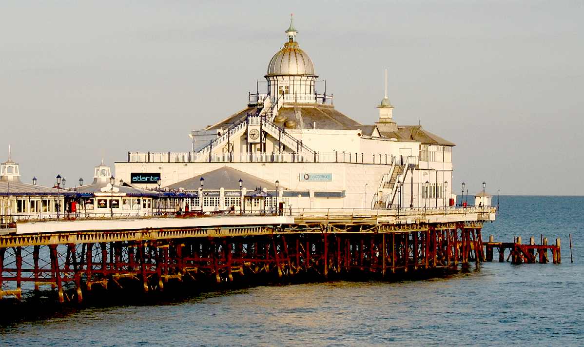 Eastbourne pier and Atlantis night club