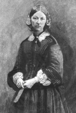Florence Nightingale lady nurse and inspiration "It's better to die in the surf, than stand idly by on the shore"