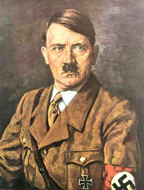 Adolf Hitler portrait chancellor Nazi Germany mein furher kampf