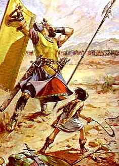 David and Goliath