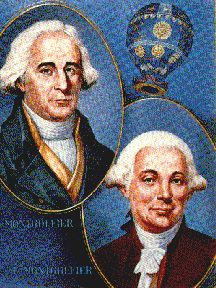 The Montgolfier Brothers portraits