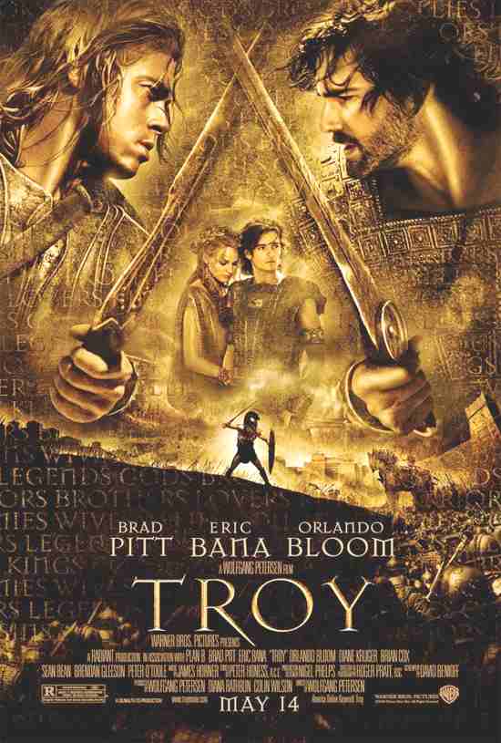 brad pitt troy pictures