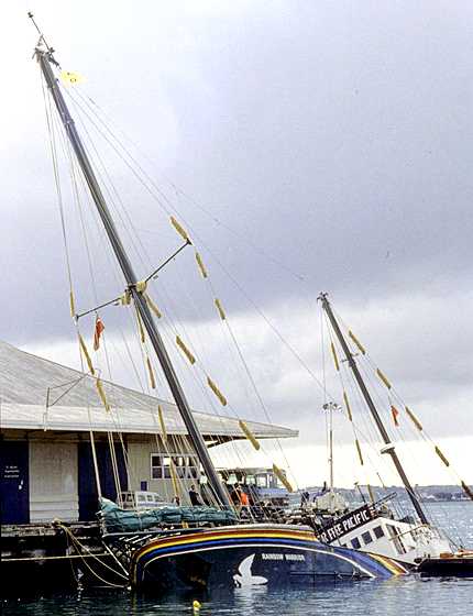 Greenpeace Rainbow Warrior sinking