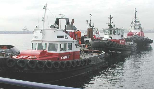 Tugboats in Vancouver, British Columbia