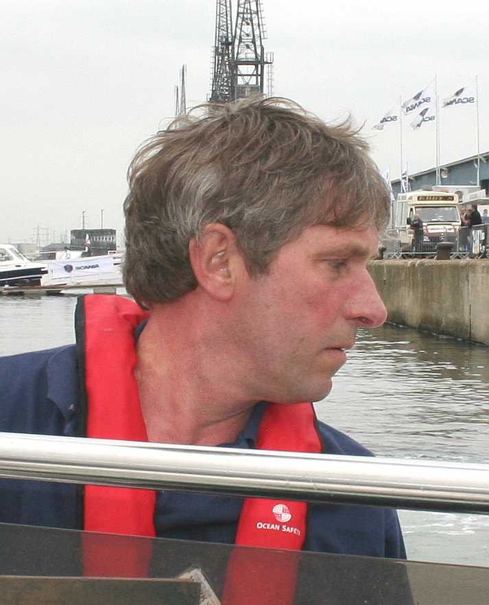 Andy Fox master boatbuilder Solar Navigator team member